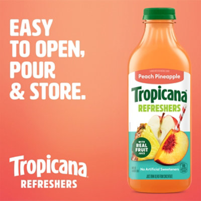 Tropicana Peach Pineapple Juice - 46 Fl. Oz. - Image 2