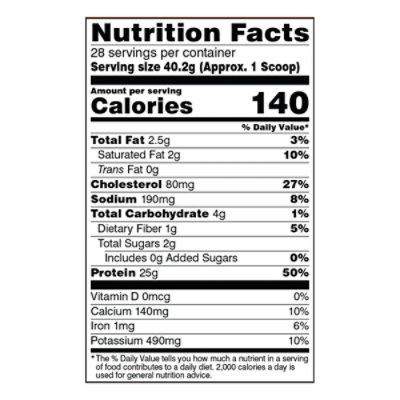 C4 Muscle Recovery Reeses Whey Protein Oiwder Drink Mix - 2.4 Lbs - Image 4