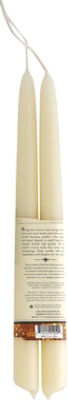Big Deeper Wax Works Pure  Beeswax Taper Candles 12 Inch - Each - Image 4