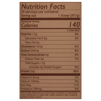 Cbum Itholate Prtn Choco Peanut Butter - 35 OZ - Image 3