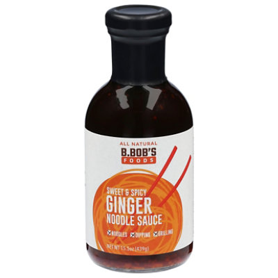 Bronco Bobs Ginger Noodle Sauce - 15.05 Oz - Image 1