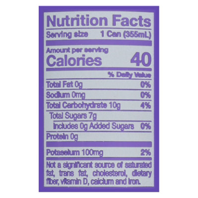 Spindrift Concord Freeze Grape Soda - 12 Oz - Image 3