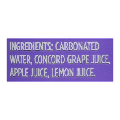 Spindrift Concord Freeze Grape Soda - 12 Oz - Image 4