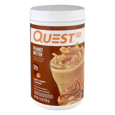 Quest Peanut Butter Milkshake Protein Powder - 25.6 Oz - Image 1