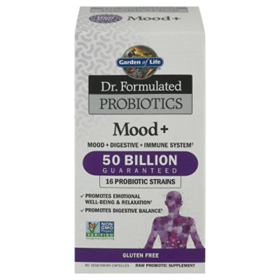 Garden Of Life Dr Formulated Probiotics Mood-acidophilus Probiotic - 60 CT - Image 3