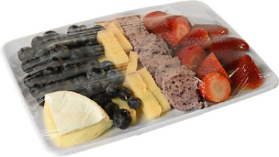Red White Brie Mini Cheese Board - LB - Image 1