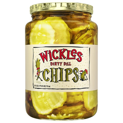 Wickles Pckls Dill Chips - 24 OZ - Image 2