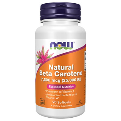 Now Beta Carotene 25000 - 90 CT - Image 1