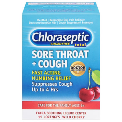 Chloraseptic Total Sore Throat Cough Wild Cherr - 15 CT - Image 3