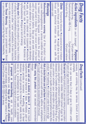 Chloraseptic Total Sore Throat Cough Wild Cherr - 15 CT - Image 5