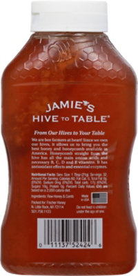 Jamie's Hive To Table 100% Raw Honey & Comb - 24 Oz - Image 6