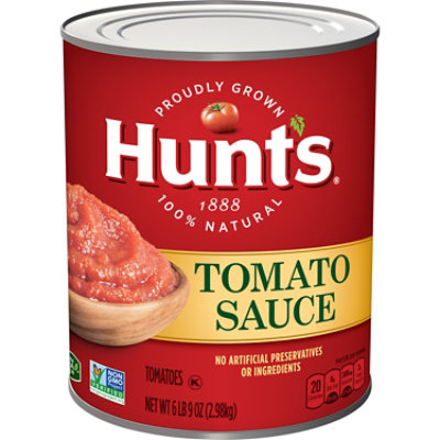 Hunts Tomato Sauce - 105 OZ - Image 1