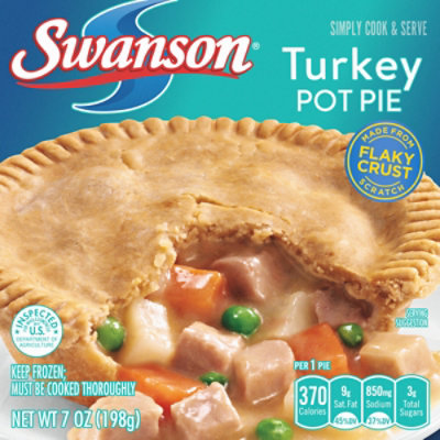 Swanson Turkey Pot Pie - 7 Oz - Image 2