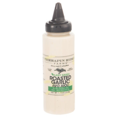 Terrapin Ridge Plant Based Avo Aioli Roasted Garlic Sauce - 7.75 Oz - Image 1
