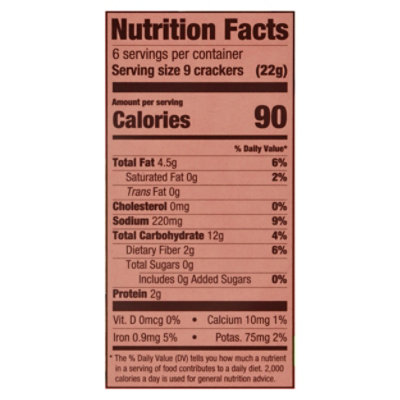 Better With Buckwheat Rosemary Herb Crackers - 4.25 Oz - Image 3