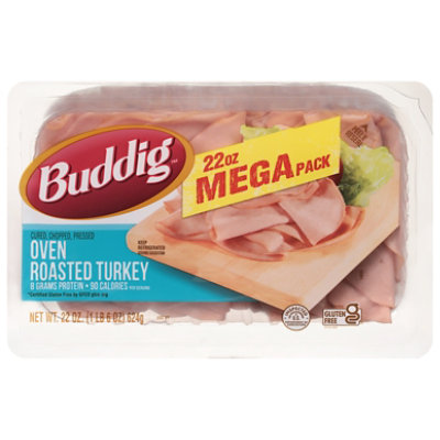 Carl Buddig Oven Roasted Turkey Mega Tub - 22 OZ - Image 2