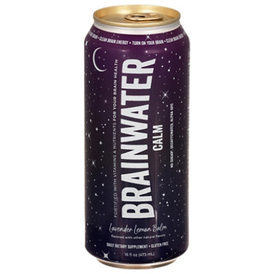 Brainwater Calm Lavender Lemon Rtd - 16 OZ - Image 1