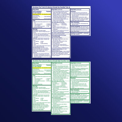 Alka-seltzer Pls Mx Strngth D&n Cld & Flu Pwrmx - 16 EA - Image 8