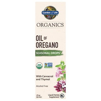 Garden Of Life Mykind Organics Oil Of Oregano Seasonal Drops - 1 OZ - Image 2