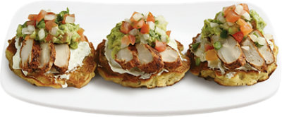 Corn Griddle Cakes with Ancho-Lime Grilled Chicken - Image 1