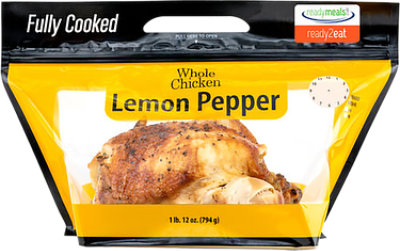 ReadyMeals Lemon Pepper Rotisserie Chicken - Each - Image 1