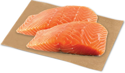 Salmon Atlantic Portion Twin Pk 12 Oz - LB - Image 1
