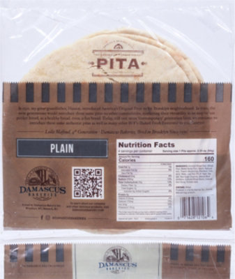 All Natural Plain Pita 6in - 9.00 OZ - Image 6