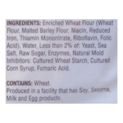 All Natural Plain Pita 6in - 9.00 OZ - Image 5