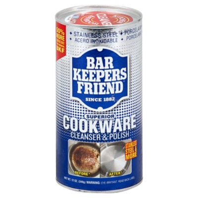 Bar Keepers Friend Cookware Cleanser - 12 OZ - Image 1