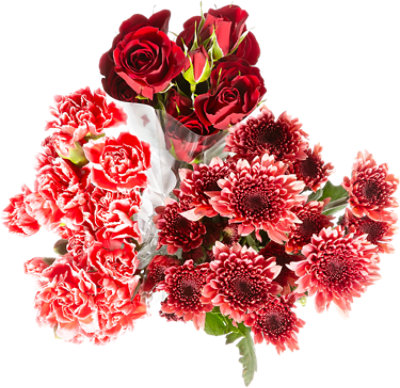 Bunch Color Block Red - Each - Image 1