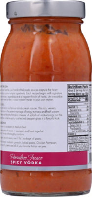 DeLallo Pomodoro Fresco Spicy Vodka Sauce - 25.25 Oz - Image 5