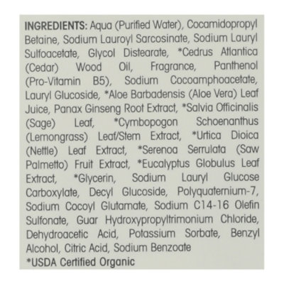 Giovanni Cosmetics Shampoo Conditioner Men Cedarwood - 16.9 OZ - Image 4