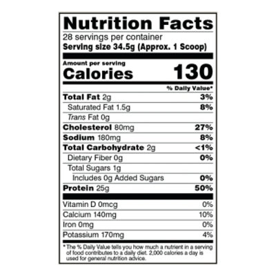 C4 Muscle Recovery Vanilla Bean Whey Protein Oiwder Drink Mix - 2.1 Lbs - Image 4