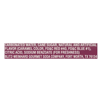 Henry Weinhard's Black Cherry Cream Gourmet Soda - 12 Fl. Oz. - Image 5
