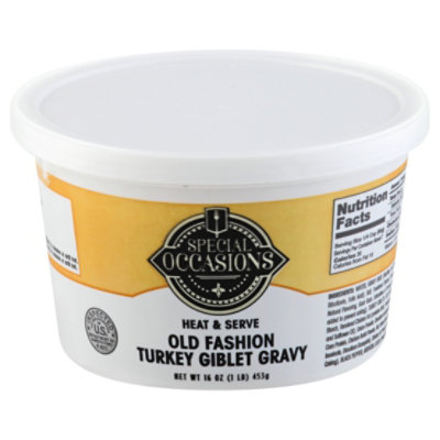 Praters Special Occasions Old Fashion Turkey Giblet Gravy - 16 Oz - Image 3