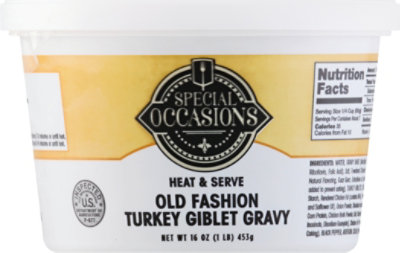 Praters Special Occasions Old Fashion Turkey Giblet Gravy - 16 Oz - Image 2