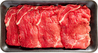Choice Beef Top Round Steak Wfr Thin - LB - Image 1
