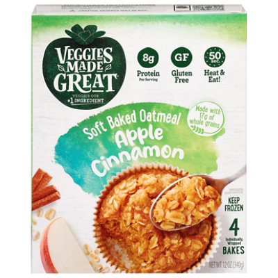 Veggies Made Great Apple Cinnamon Soft Baked Oatmeal - 12 Oz - Image 2