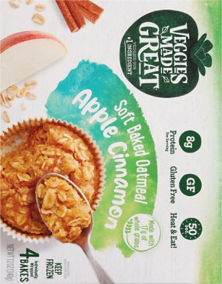 Veggies Made Great Apple Cinnamon Soft Baked Oatmeal - 12 Oz - Image 5