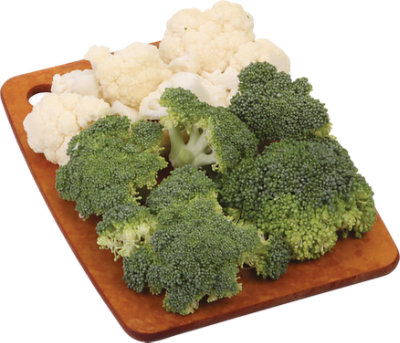 Fresh Cut Broccoli/cauliflowr Florets 9 Oz - 9 OZ - Image 1