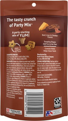 Purina Friskies Party Mix Wild West Crunch Cat Treats - 2.1 Oz - Image 4