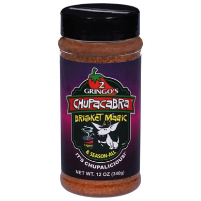 Gringos Chupacabra Brisket Magic Seasoning - 12 Oz - Image 1
