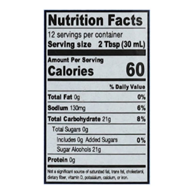 Blackburn's Sugar-Free Syrup - 12 Fl. Oz. - Image 3