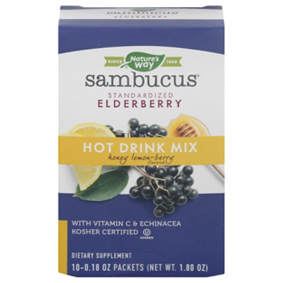 Natures Way Sambucus Hot Drink - 1.8 OZ - Image 3