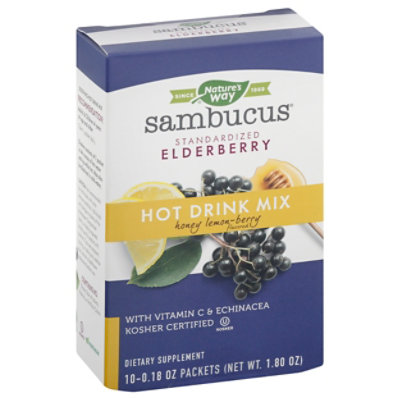 Natures Way Sambucus Hot Drink - 1.8 OZ - Image 1
