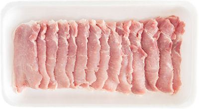 Pork Top Loin Chop Boneless Wfr Thin - LB - Image 1