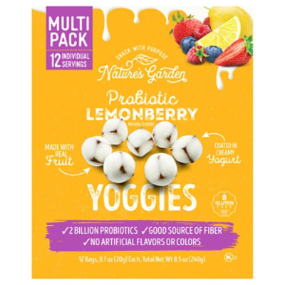 Nature’s Garden Probiotic Lemonberry Yoggies - 8.5 Oz - Image 2