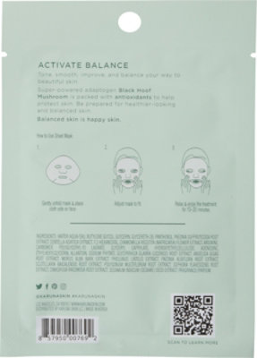 Karuna Skin Mask Face Sheet Tone - 0.74 OZ - Image 4
