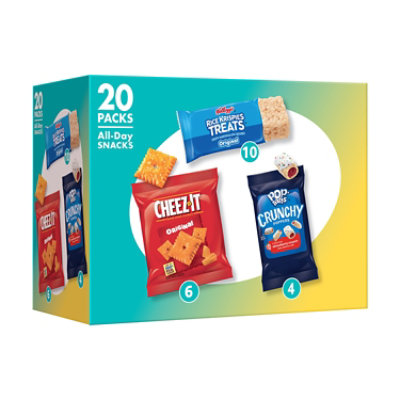 Kellogg's Rice Krispies Treats  All-Day Snacks Variety Pack - 17.6 Oz - Image 1
