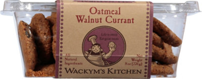 Wackyms Kitchen Oatmeal Walnut Cookies - 8 Oz - Image 6
